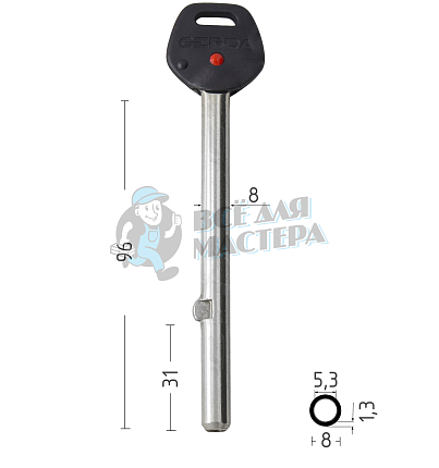 GERDA.GT-6P (ММ-013) 95mm ОРИГИНАЛ						