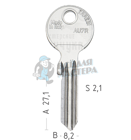 AU7R ABU-2I AB10R ABS12L - Чертеж
