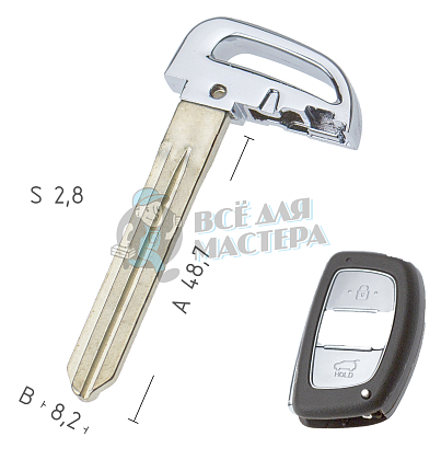 Лезвие 1499-33/Hyundai  КНР