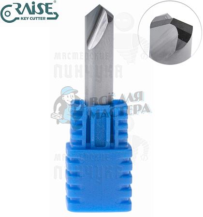 Вертик.фреза RAISE DW2105 105° CARBIDE (105°xD6x40x2T) - Чертеж