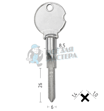 Крест XTU-3 Турция CANAS