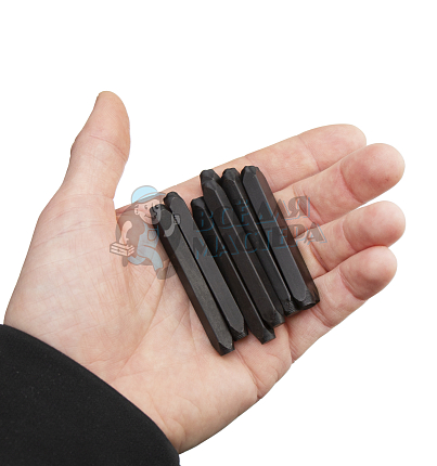 Штампы для тиснения по коже (цифры-9шт, 4мм)