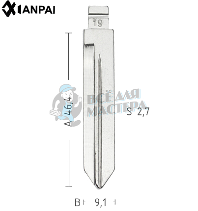 Лезвие FD18R_FO38 FORD КНР