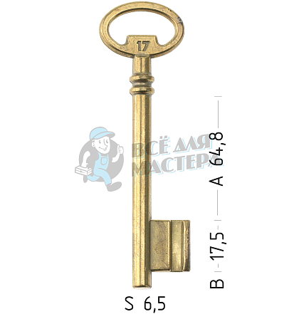 BRI6L17G/BRI-6L17 - Чертеж