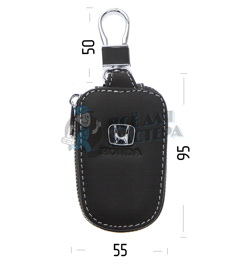 Ключница с карабином HONDA