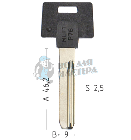 MUL-T4P  MTK4P/MTK11P  MLT1P76 - Чертеж