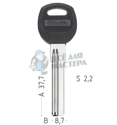 Baodean 2паза (38мм) в пластике левый под бронь КНР