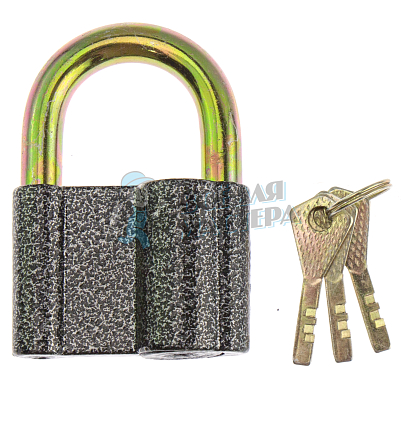 Навесной замок Avers PD-20-70-Blister (графитовый)