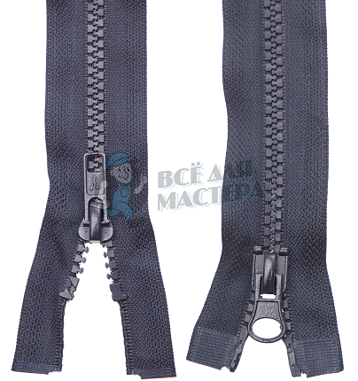 Молния Трактор "GAMMA" G3052 80 см Тип 5 разъёмная двухзамковая №318 т.синий