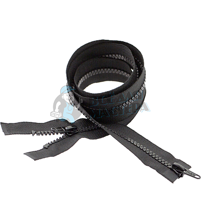 Молния Трактор "JUDSON", 80см, Тип-5, разъёмная двухзамковая, цв.черный