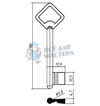 KRB1D (желтый)