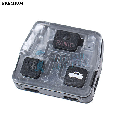 Корпус ключа для платы 2 кнопки+паника КНР   TOYOTA