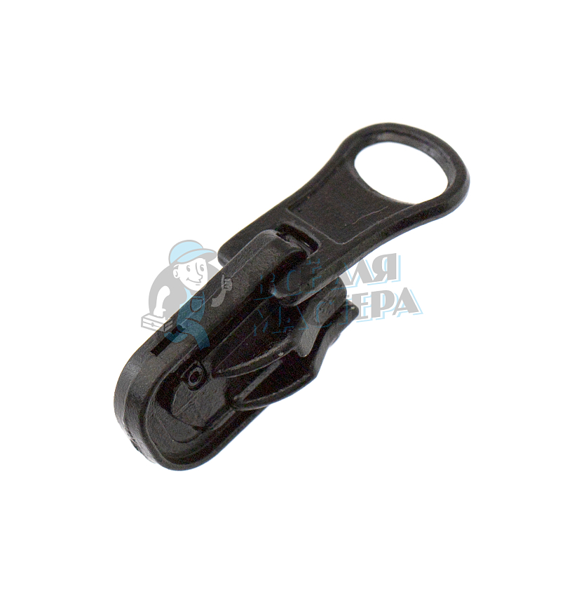 Бегунок "Спираль", Т-8, автомат ГРУША, ПЕРЕКИДНОЙ, цв.черный