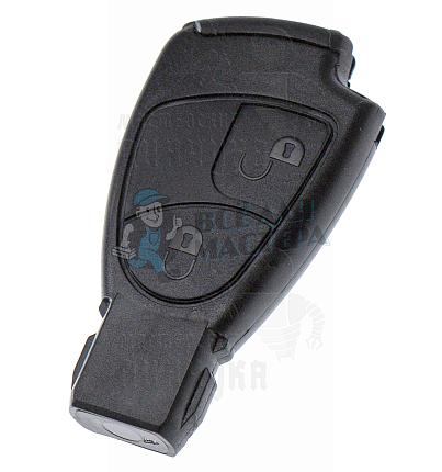 Корпус ключа HU116 2 кнопки КНР
