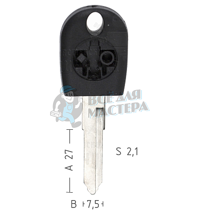 T00KW16P TP00KAW-6P/DCT-1P KW17T0 а/пласт.с мест.п/чип KAWASAKI
