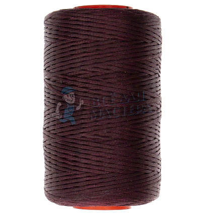 Нитки прошив.вощеные 300D-200м, бордовый