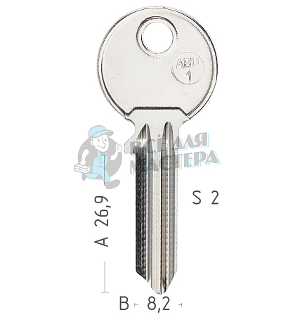 ABU1 AB8R ABS11L AU6R - Чертеж