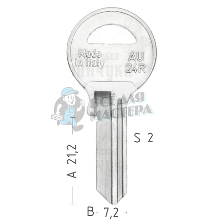 AU24R ABU-8I CS32R CSA32L  - Чертеж