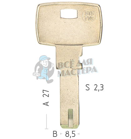 STS-TV8 DM22TV8 DO263 DM54 - Чертеж