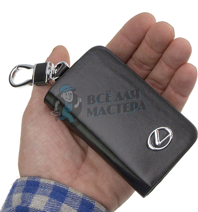 Ключница с карабином LEXUS //