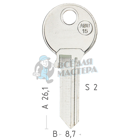 ABU15 CS33R CSA35L BUA4R  - Чертеж