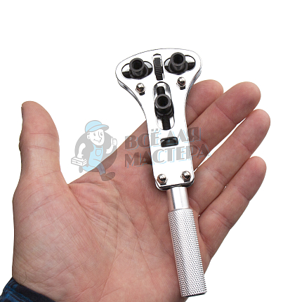 Устройство для открывания задней крышки часов, 3 точки