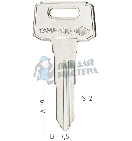 YAMA19D YH29 YM37 YA23 - Чертеж