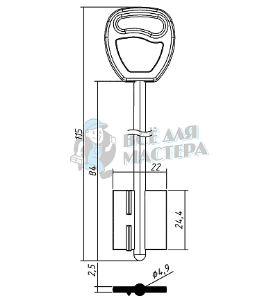 GRD13DP (силумин)