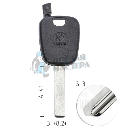 T00HF63P TP00HU-HCAP HU83T0 а/пласт.с мест.п/чип MAN - Чертеж