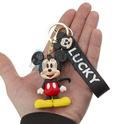 Брелок для ключей "Микки Маус LUCKY" + карабин