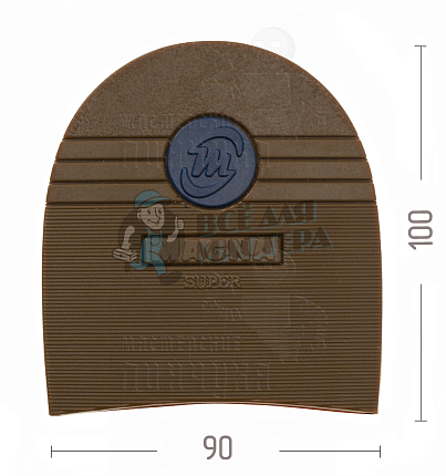 Набойка "Magna Super" р. 72 т.7, цв. тропик