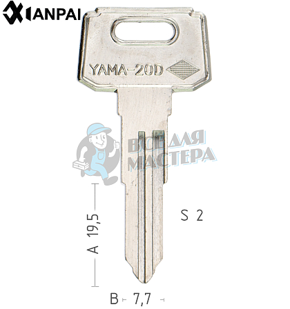 YAMA-20D YH30 YM38 YA24 - Чертеж