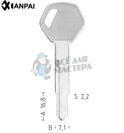 HONDA 1паз левый КНР