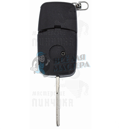 Корпус выкидного ключа HU-HAA.P1 HU66 HF55P65 3 кнопки овальные AUDI КНР