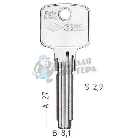 CISA ORIGINAL 00620.01.0 C24 - Чертеж