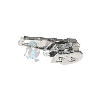 Бегунок для спиральной молнии, тип 3, автомат, цв. никель