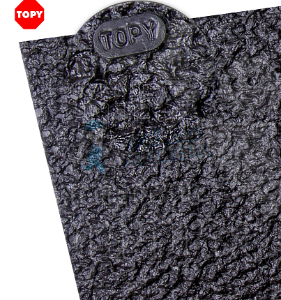 Проф. листовая Topy Rug 960х600х3мм Черный (11)
