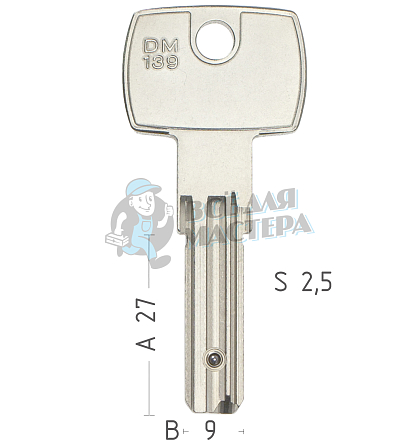 DM75LB  DOM-B1  DM139 - Чертеж