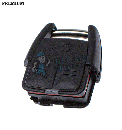 Корпус ключа 3 кнопки без жала (корот. ушки) КНР