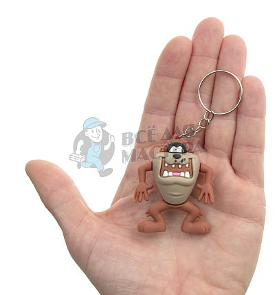 Брелок для ключей "Тасманский Дьявол" с кольцом