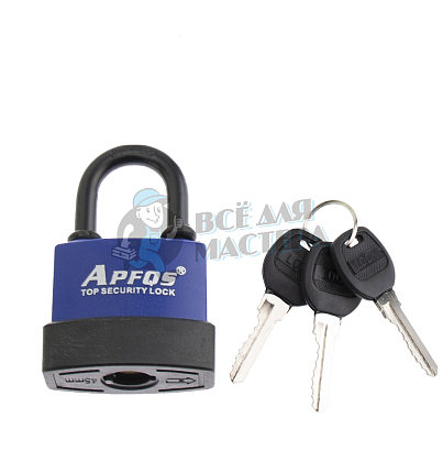 Навесной замок APFQS 45мм