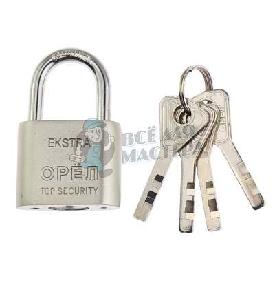 Навесной замок EKSTRA "ОРЁЛ" 40мм