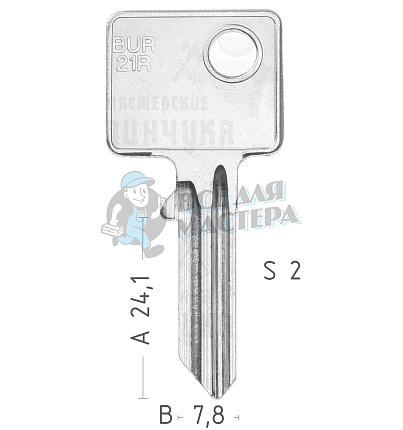 BUR5 BG25R BUR21R BRG29L