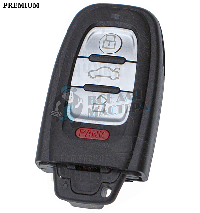 Корпус ключа HU-HAA.P1 HU66 HF55P65 3 кнопки + паника КНР