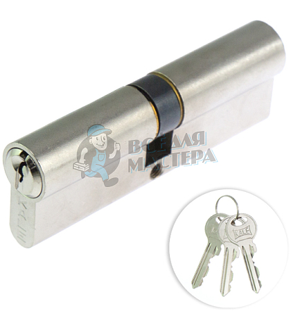 Цилиндровый механизм KALE KILIT 164GN-90(40+10+40)-NP-3KEY-STB 164GN000127 - Чертеж