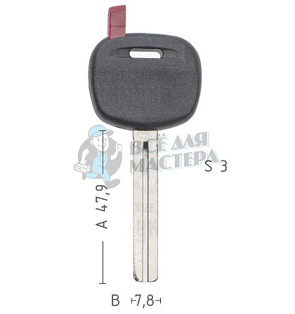 T00MIT13P/MZ22P TP00MAZ-12P MIT14BT0 а/пласт.с мест.п/чип MITSUBISHI/MAZDA - Чертеж
