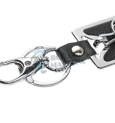 Авто карабин с кольцом для ключей HYUNDAI