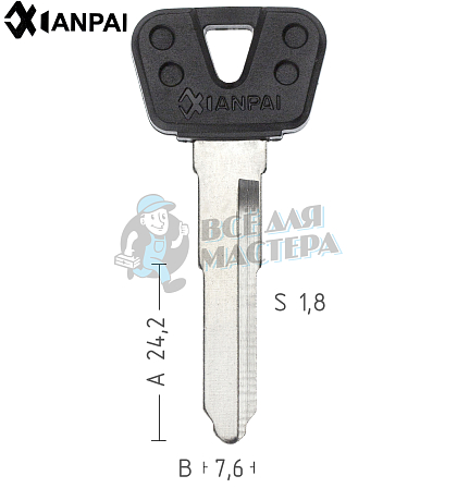 YAMA-26.P   YH35BP   YM42BP   YA34P112 КНР - Чертеж