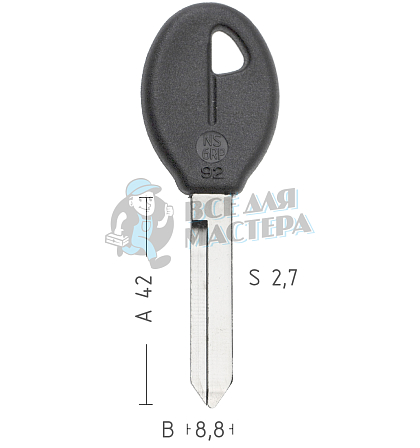 NS 6RP92  DAT-19P  NSN12BP  DA32P  - Чертеж