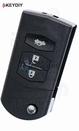 Ключ серии B в стиле MAZDA 3 кн для KD900 без встроенного чипа КНР
